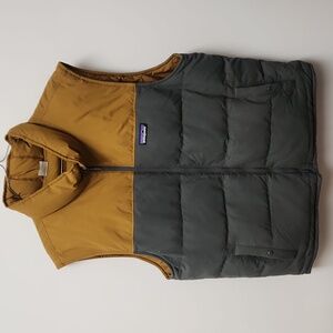 Patagonia reversible down vest